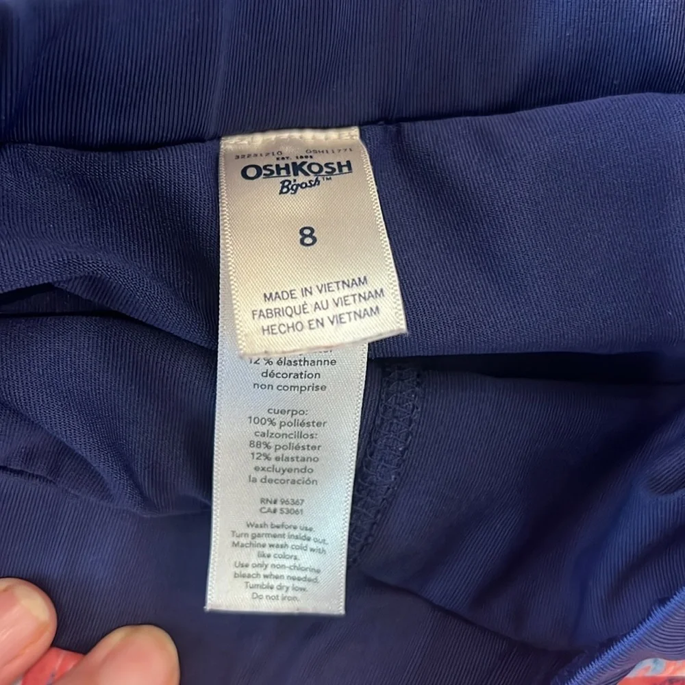 OshKosh B'gosh Girls Blue Shorts Size 8